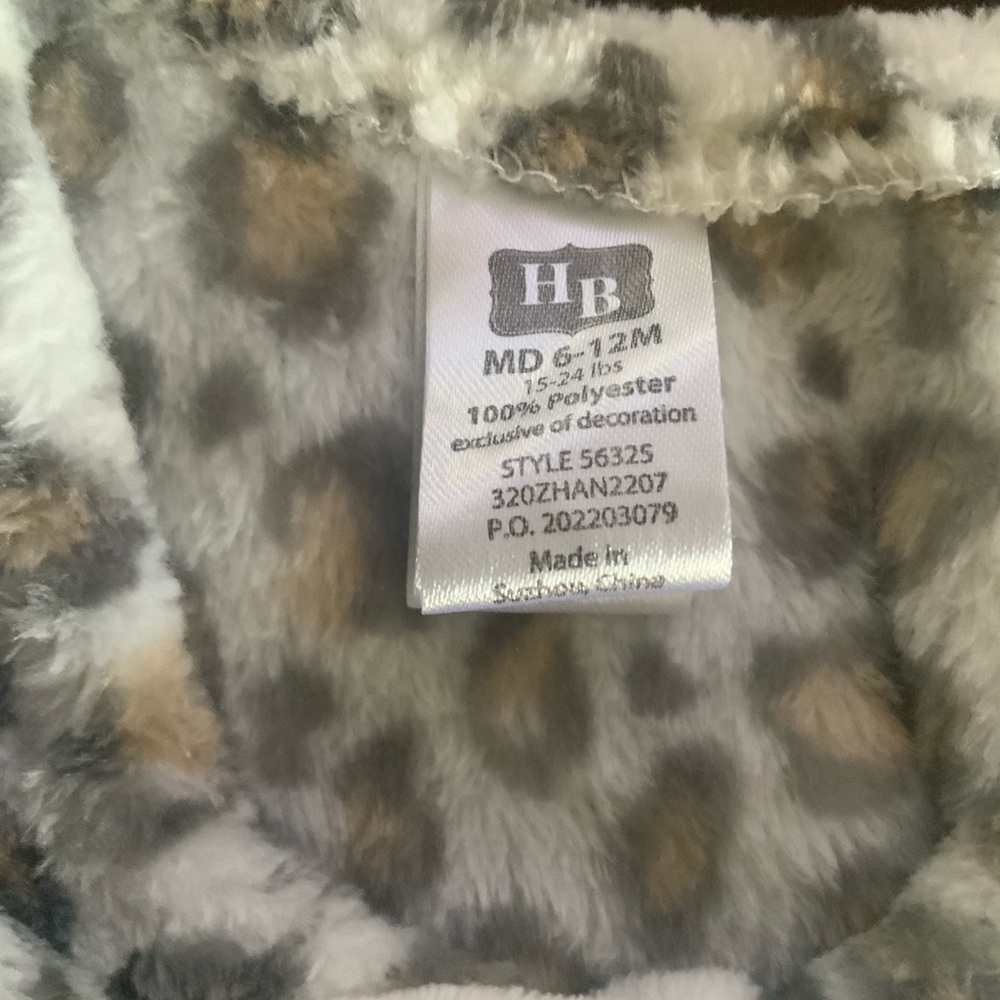 (MB) Hudson Baby Leopard Print Sleep Sack - Picture 4 of 4